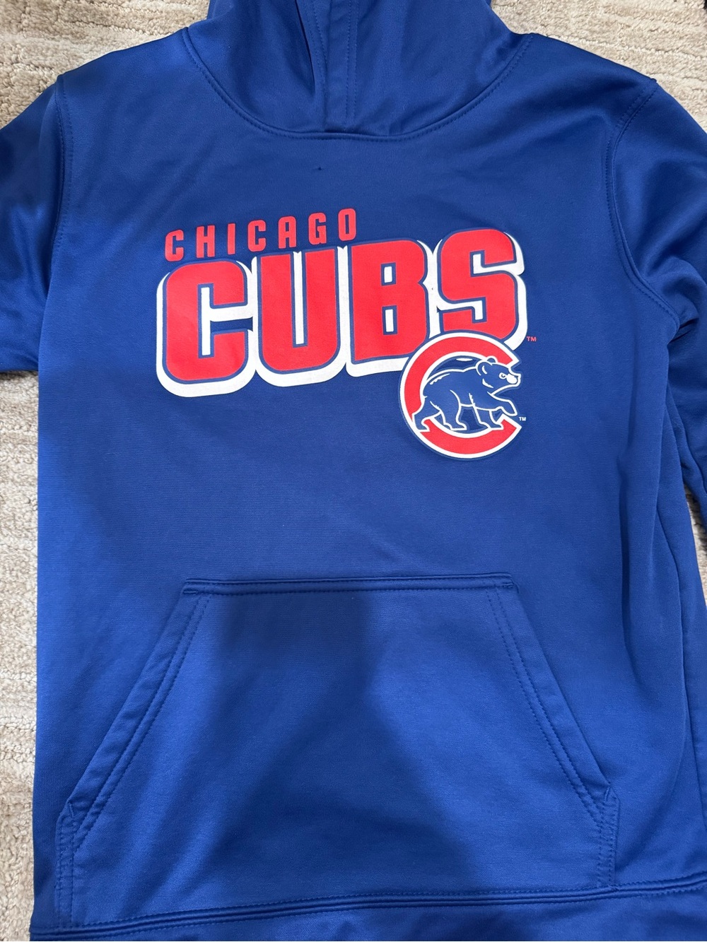 Genuine Merchandise Royal Blue Chicago Cubs Pullover Hoodie